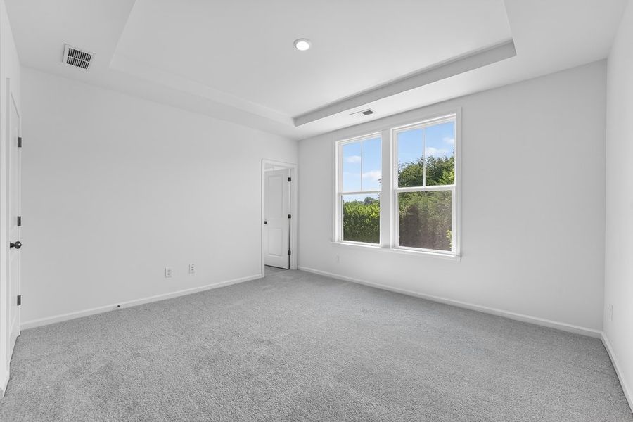 Spacious, unfurnished interior of a new home in Senata at Research Park, Charlotte (Image 22). Spacious, unfurnished interior of a new home in Senata at Research Park, Charlotte (Image 22).