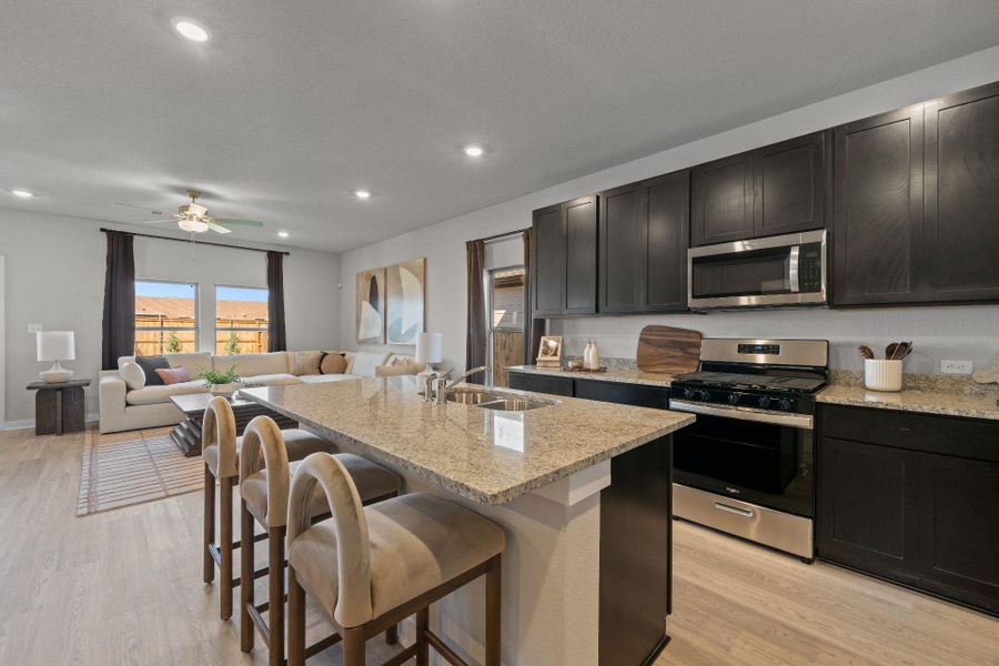 Open Concept Kitchen - Representative Photo