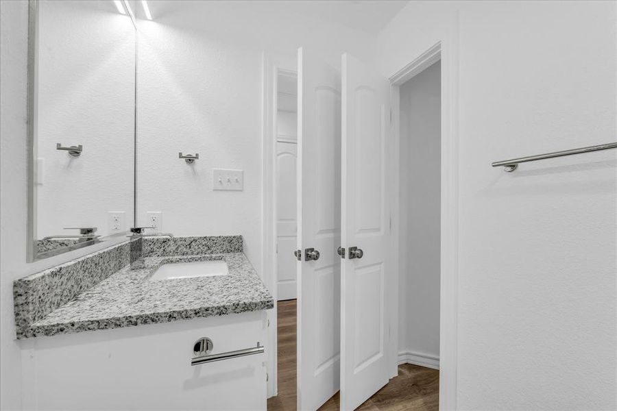 Furnished interior view inside a new home in , Riesel (Image 10).