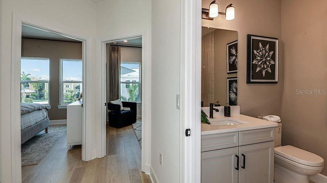 Furnished interior view inside a new home in Seahaven, Punta Gorda (Image 11).