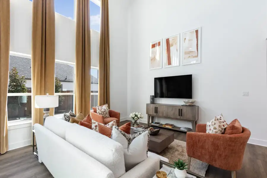Representative Family Room - some options shown Representative Family Room - some options shown