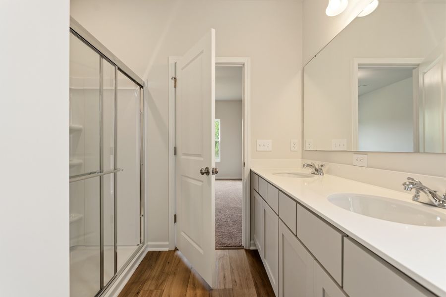 Furnished interior view inside a new home in Mayfair Village, Spartanburg (Image 11).