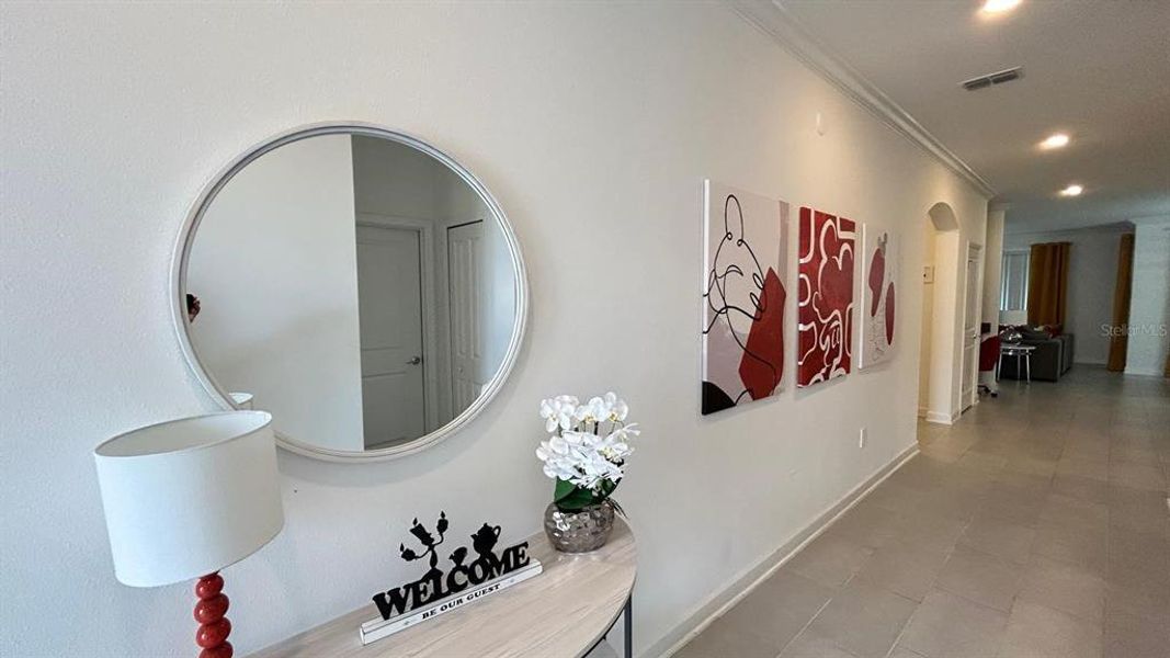 Furnished interior view inside a new home in , Davenport (Image 56).