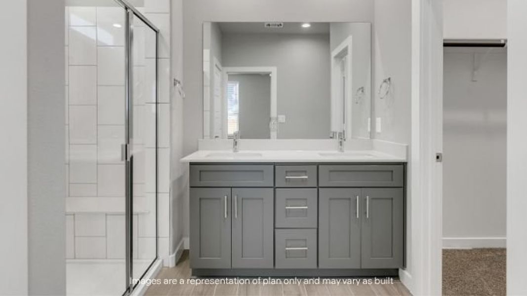 Furnished interior view inside a new home in Homestead at Parks Bell Ranch, Odessa (Image 7).