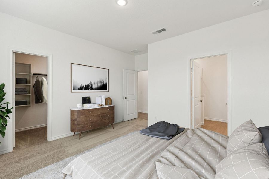 Furnished interior view inside a new home in River Ranch, Dayton (Image 13).