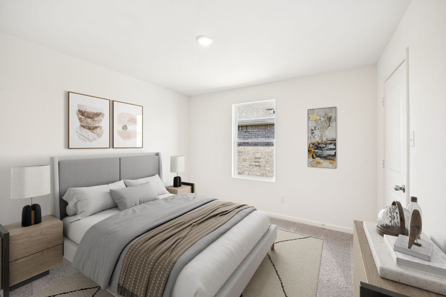 Representative furnished interior of a home built from the Discovery by Starlight Homes in Royal Pines, Porter (Image 7).