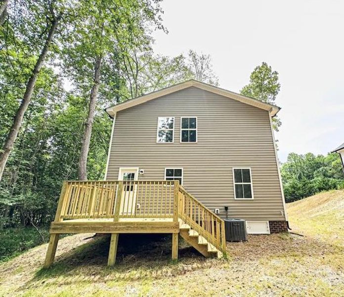 Exterior details and patio area of a home in , Albemarle (Image 3).