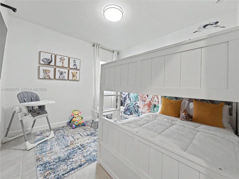 Furnished interior view inside a new home in , Miami (Image 14).