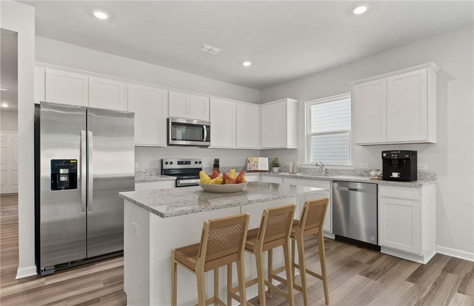 Furnished interior view inside a new home in Avery Ridge, Gainesville (Image 12).