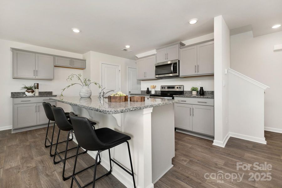 Furnished interior view inside a new home in Huffman Ridge, Hickory (Image 8).