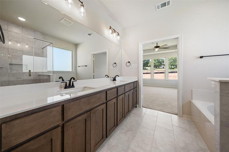Furnished interior view inside a new home in Oak Grove Addition, Springtown (Image 5). Furnished interior view inside a new home in Oak Grove Addition, Springtown (Image 5).
