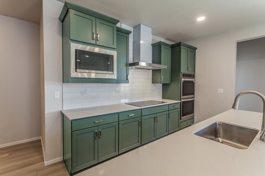 Furnished interior view inside a new home in Prairie Song, Windsor (Image 10).