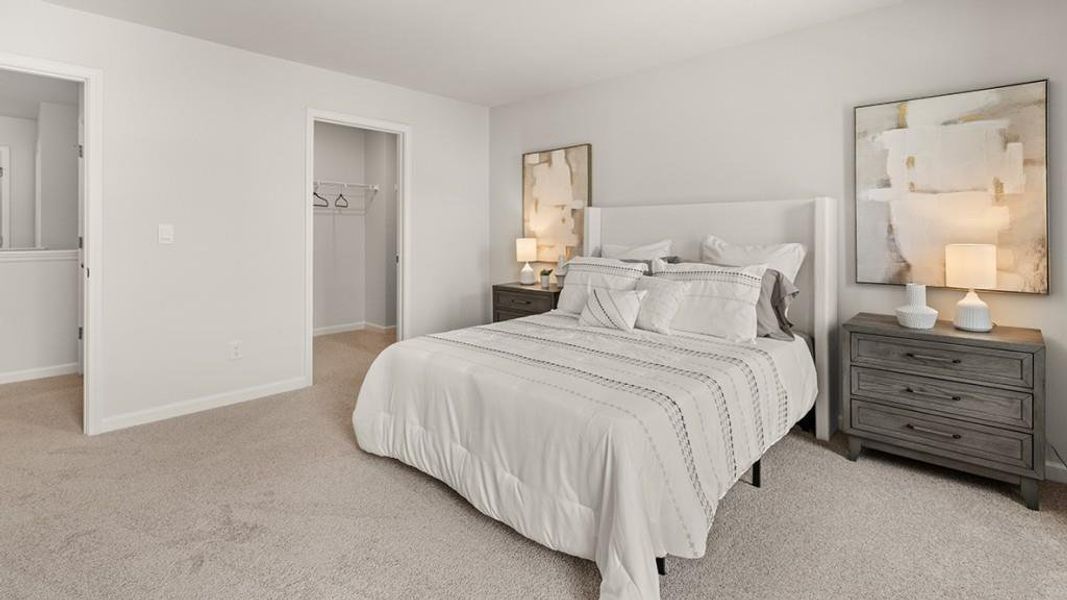 Furnished interior view inside a new home in Lost Creek, Dallas (Image 40).