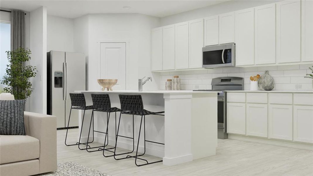 Furnished interior view inside a new home in , Pilot Point (Image 12).