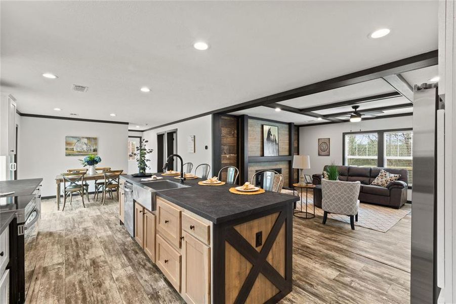 Furnished interior view inside a new home in , Waleska (Image 15). Furnished interior view inside a new home in , Waleska (Image 15).