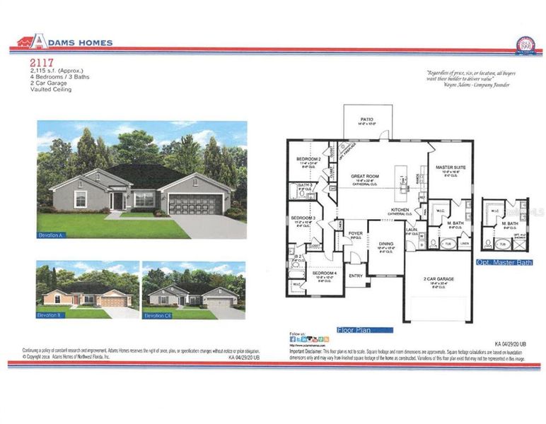 2D floor plan layout of this home in Venice, Venice, FL (Image 3).
