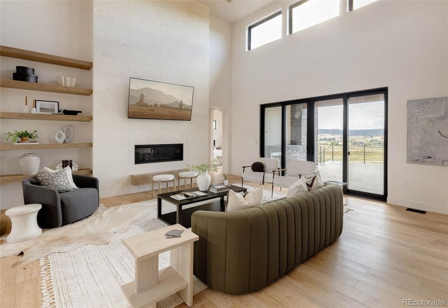 Furnished interior view inside a new home in , Franktown (Image 37).