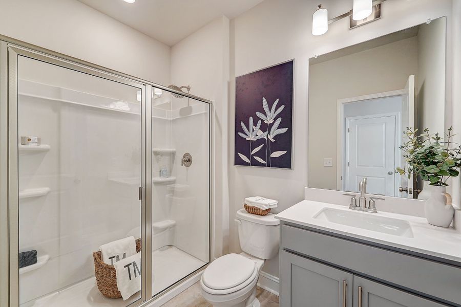 Furnished interior view inside a new home in Nichols Farm, Dacula (Image 37).