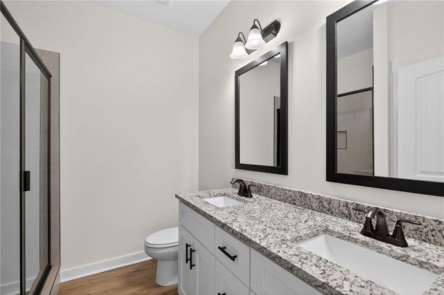 Furnished interior view inside a new home in , Cedartown (Image 13).