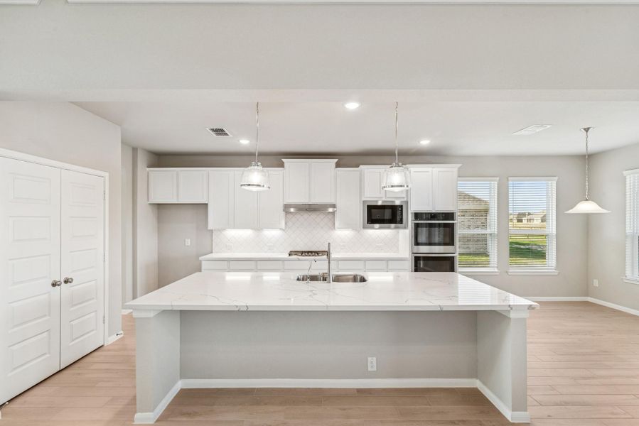 Stunning island kitchen