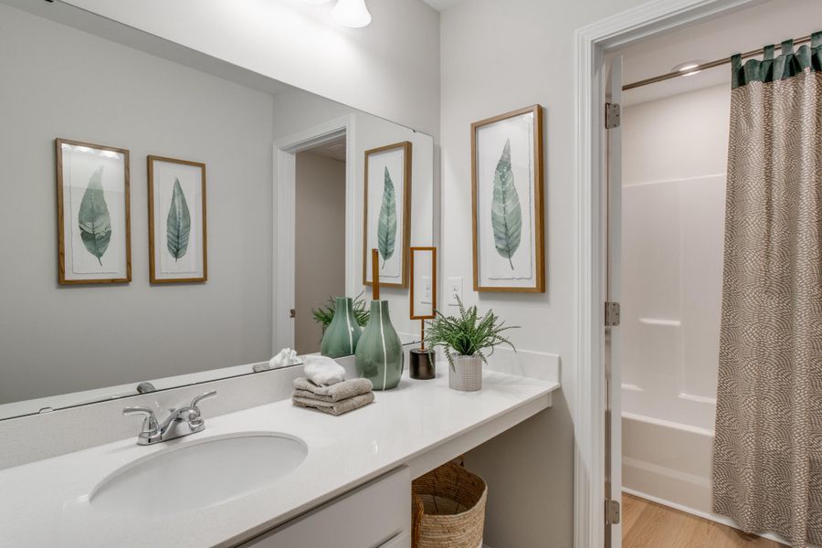 Furnished interior view inside a new home in Central Creek, Goose Creek (Image 23).