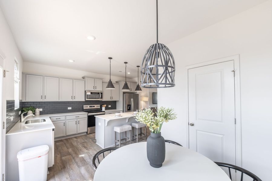 Furnished interior view inside a new home in Towns at Cliffwood (Condos), Concord (Image 7).