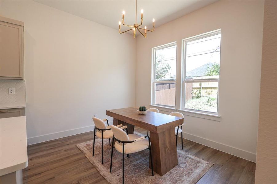 Furnished interior view inside a new home in , Fort Worth (Image 16).