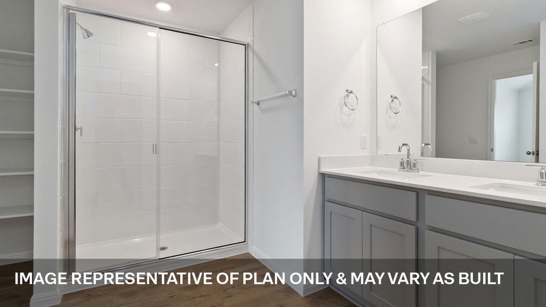 Furnished interior view inside a new home in Monarch Ranch, Manor (Image 6). Furnished interior view inside a new home in Monarch Ranch, Manor (Image 6).