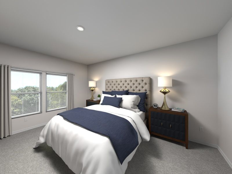 Furnished interior view inside a new home in River Ridge, Clarksville (Image 6).