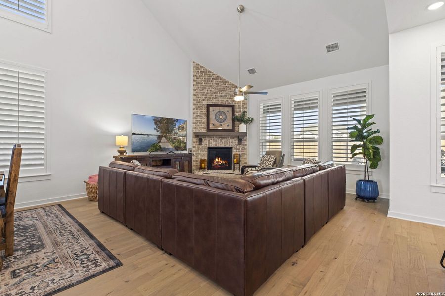 Furnished interior view inside a new home in , Kyle (Image 9).