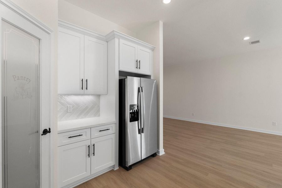 Furnished interior view inside a new home in , Willis (Image 10).