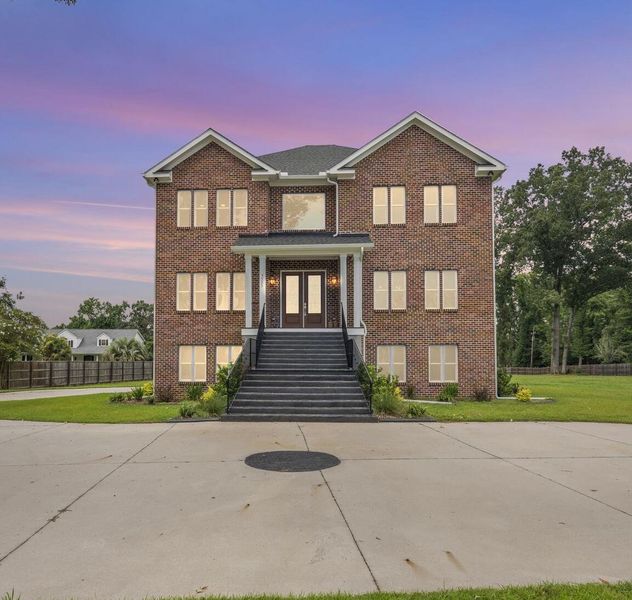 Front exterior of a new home in , Summerville, SC, highlighting curb appeal (Image 30). Front exterior of a new home in , Summerville, SC, highlighting curb appeal (Image 30).