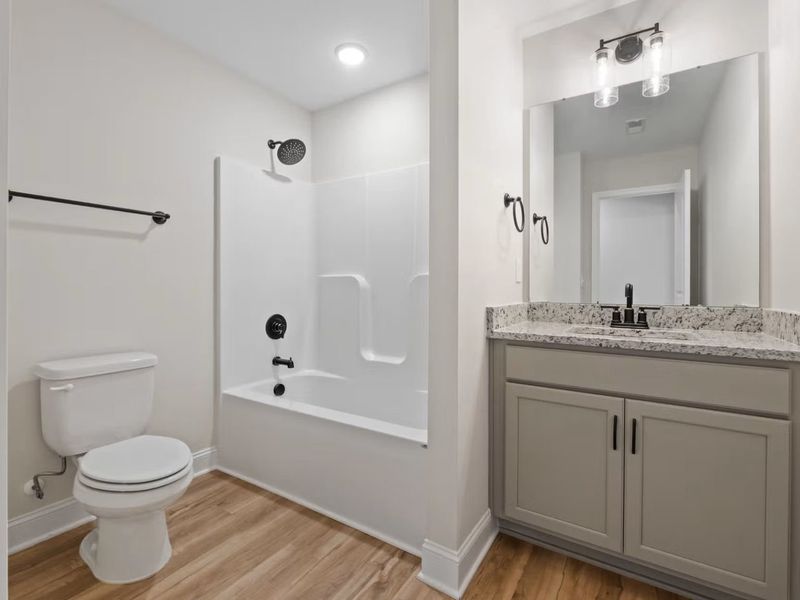 Furnished interior view inside a new home in Meadow Ridge Estates, Josephine (Image 12).