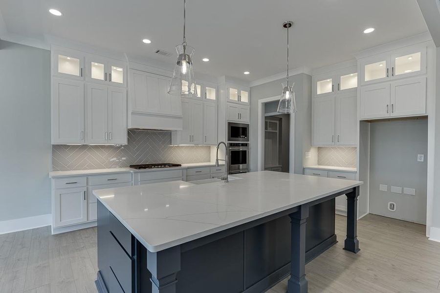 Furnished interior view inside a new home in , Buford (Image 23).
