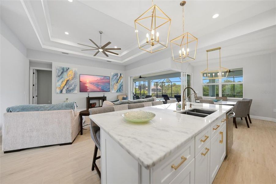 Furnished interior view inside a new home in , Port Charlotte (Image 16). Furnished interior view inside a new home in , Port Charlotte (Image 16).