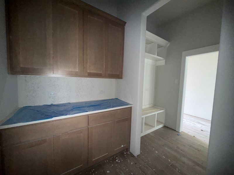 In-progress construction of a new home in Terra Escalante, Blue Ridge, TX (Image 8).