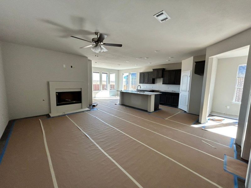 In-progress construction of a new home in Liberty Pointe, Gainesville, TX (Image 9).