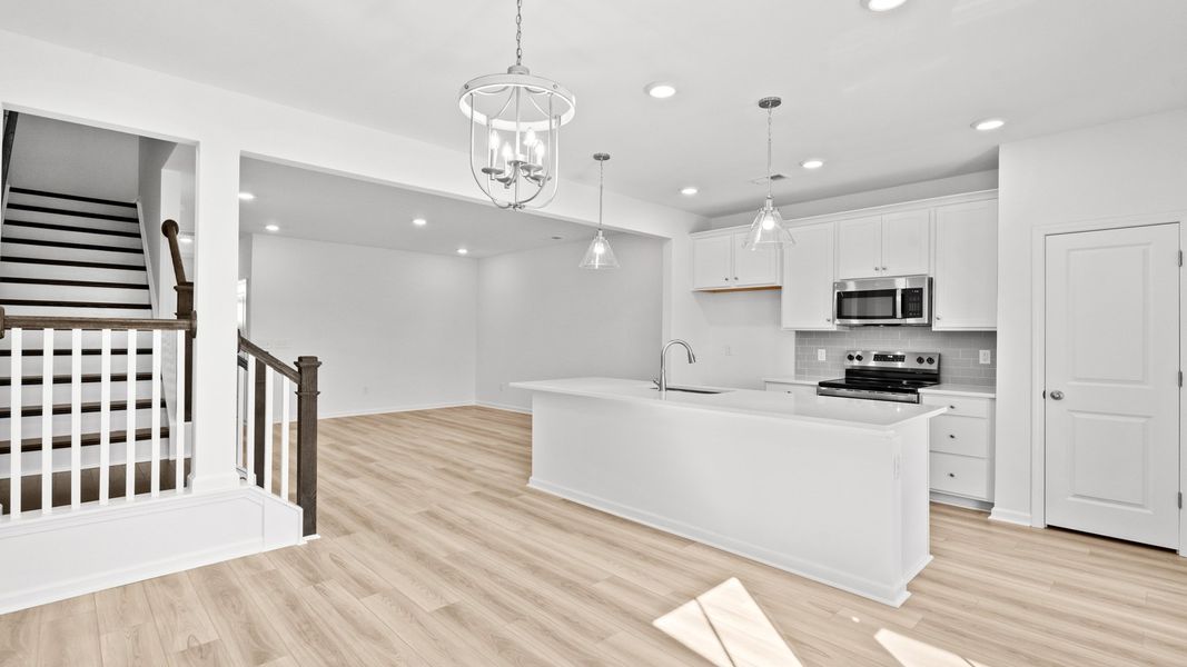 Representative furnished interior of a home built from the Egret by DRB Homes in Townes at Carolina Forest, Myrtle Beach (Image 7).