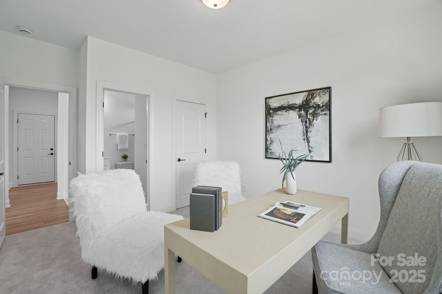 Furnished interior view inside a new home in Summerlin, Mooresville (Image 9). Furnished interior view inside a new home in Summerlin, Mooresville (Image 9).