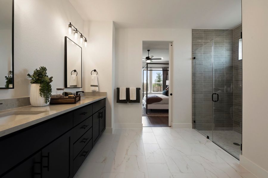 Furnished interior view inside a new home in Lagos Reserve, Manor (Image 44).