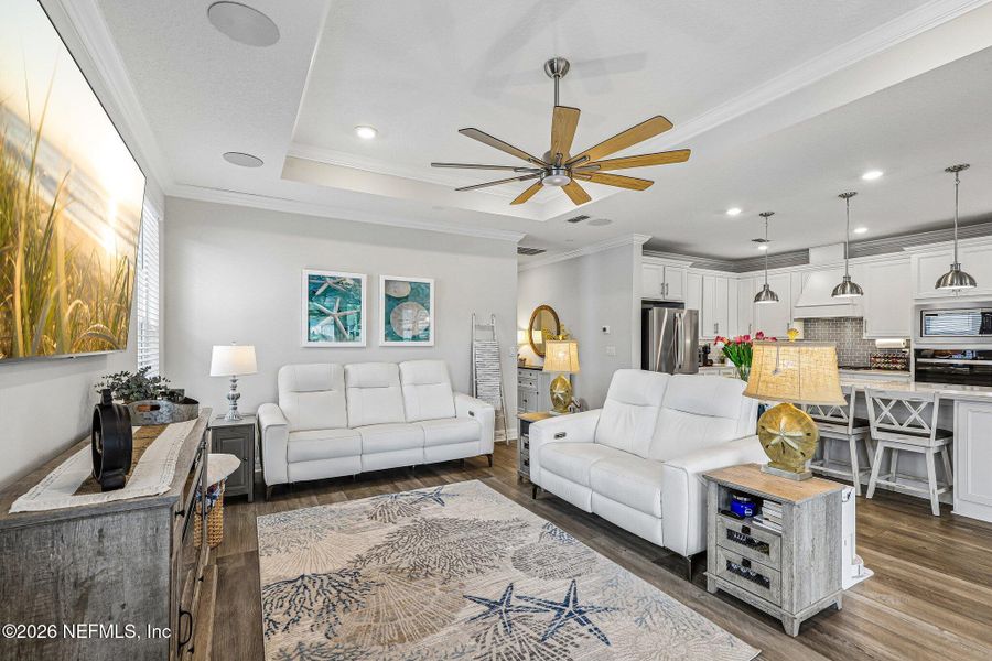 Furnished interior view inside a new home in , St. Augustine (Image 40).