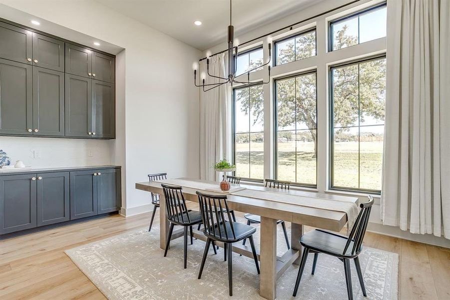 Furnished interior view inside a new home in , Weatherford (Image 22).