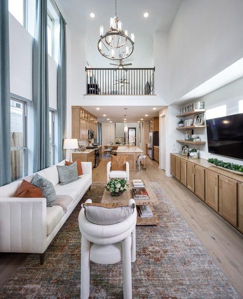 Furnished interior view inside a new home in Riceland, Mont Belvieu (Image 16).