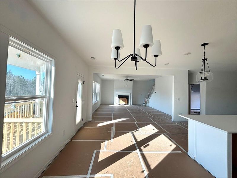 In-progress construction of a new home in Arbors at Richland Creek, Buford, GA (Image 16).