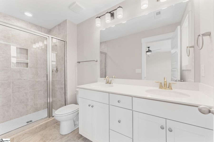 Furnished interior view inside a new home in Renaissance Place, Greenville (Image 11).