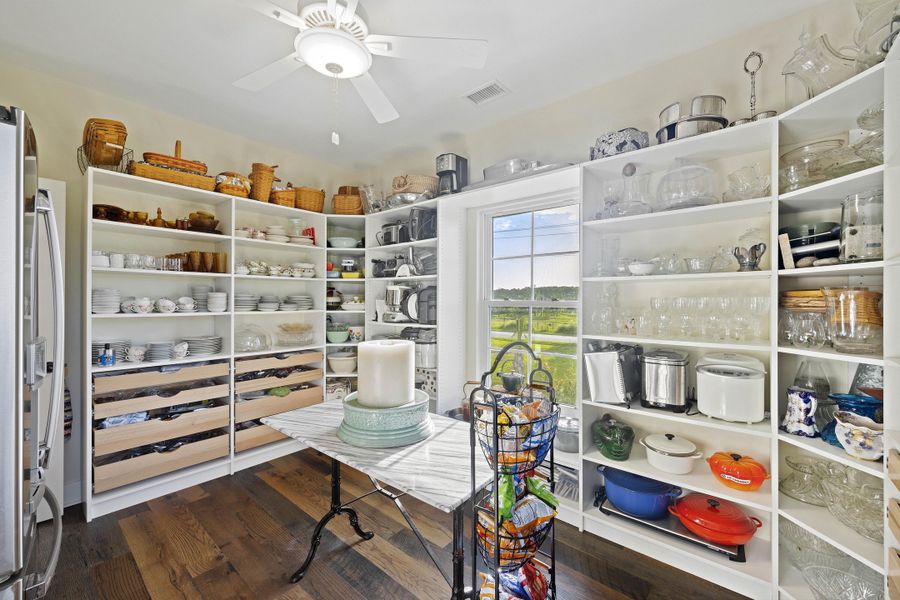 Furnished interior view inside a new home in , Meggett (Image 39).