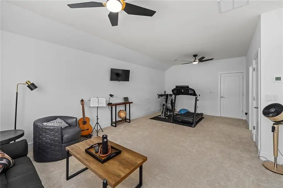 Furnished interior view inside a new home in Crescent Pointe at Great Sky, Canton (Image 15).