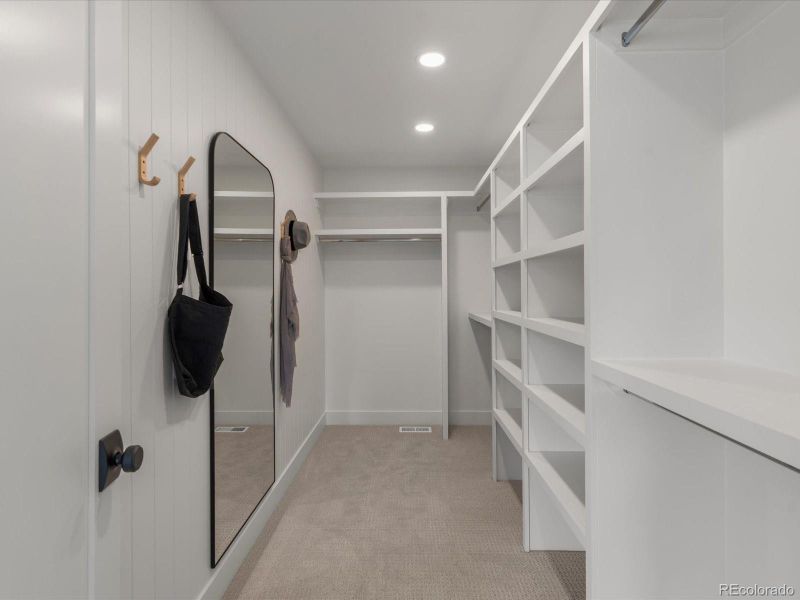 Furnished interior view inside a new home in , Denver (Image 42).