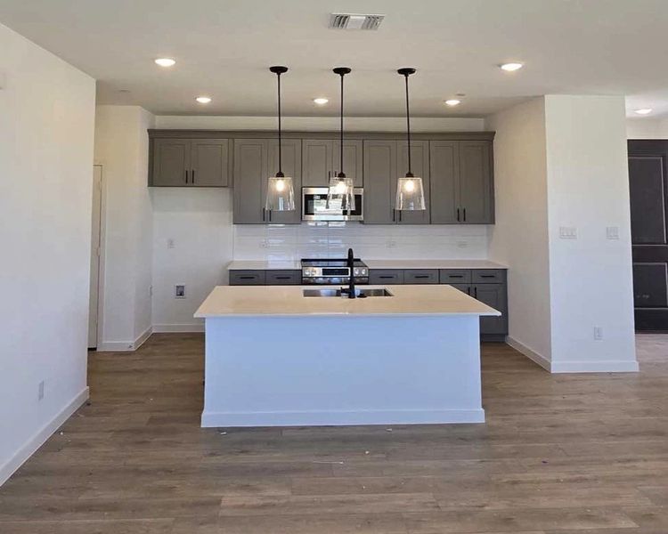 Kitchen Construction Progress featuring the Minimalist Collection