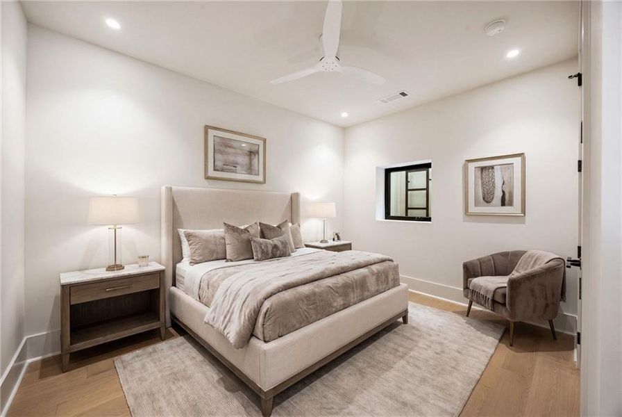 Furnished interior view inside a new home in , Atlanta (Image 10).
